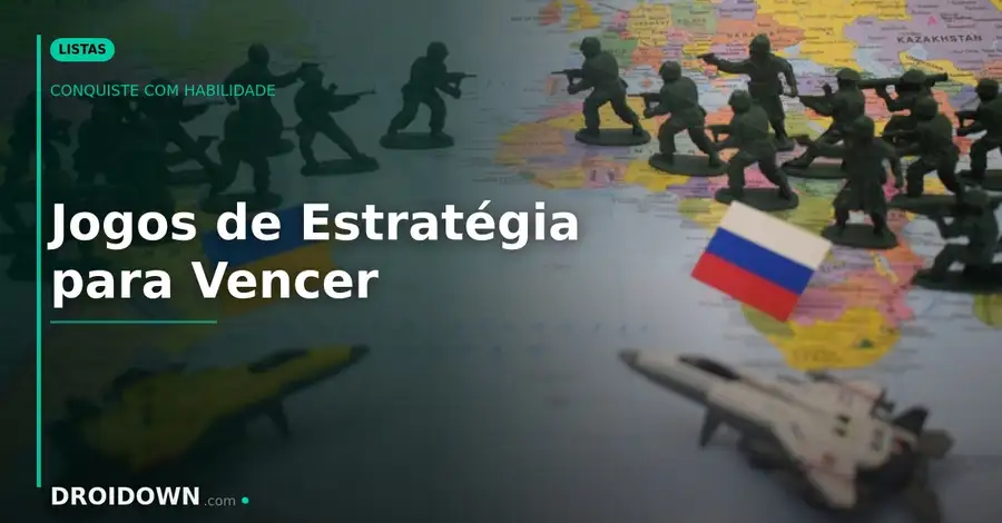 5 Jogos de Estratégia de Guerra no Android para Você Conquistar